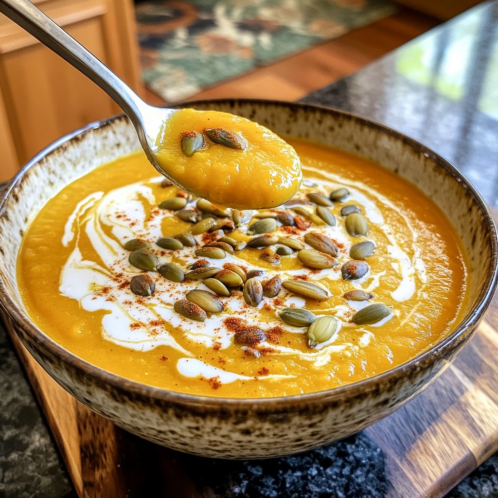 Spicy Pumpkin Squash Soup