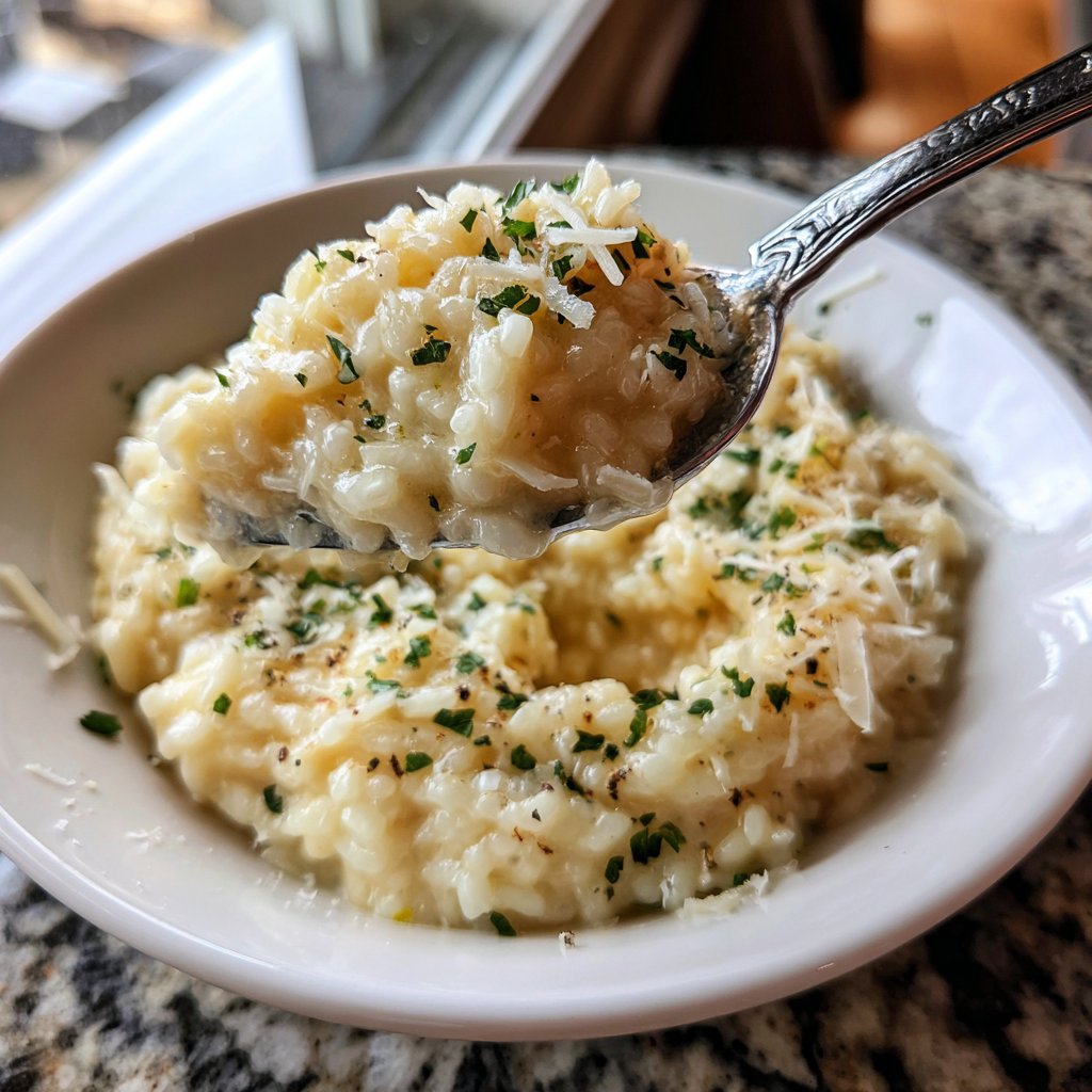 Creamy Parmesan Risotto for Date Night
