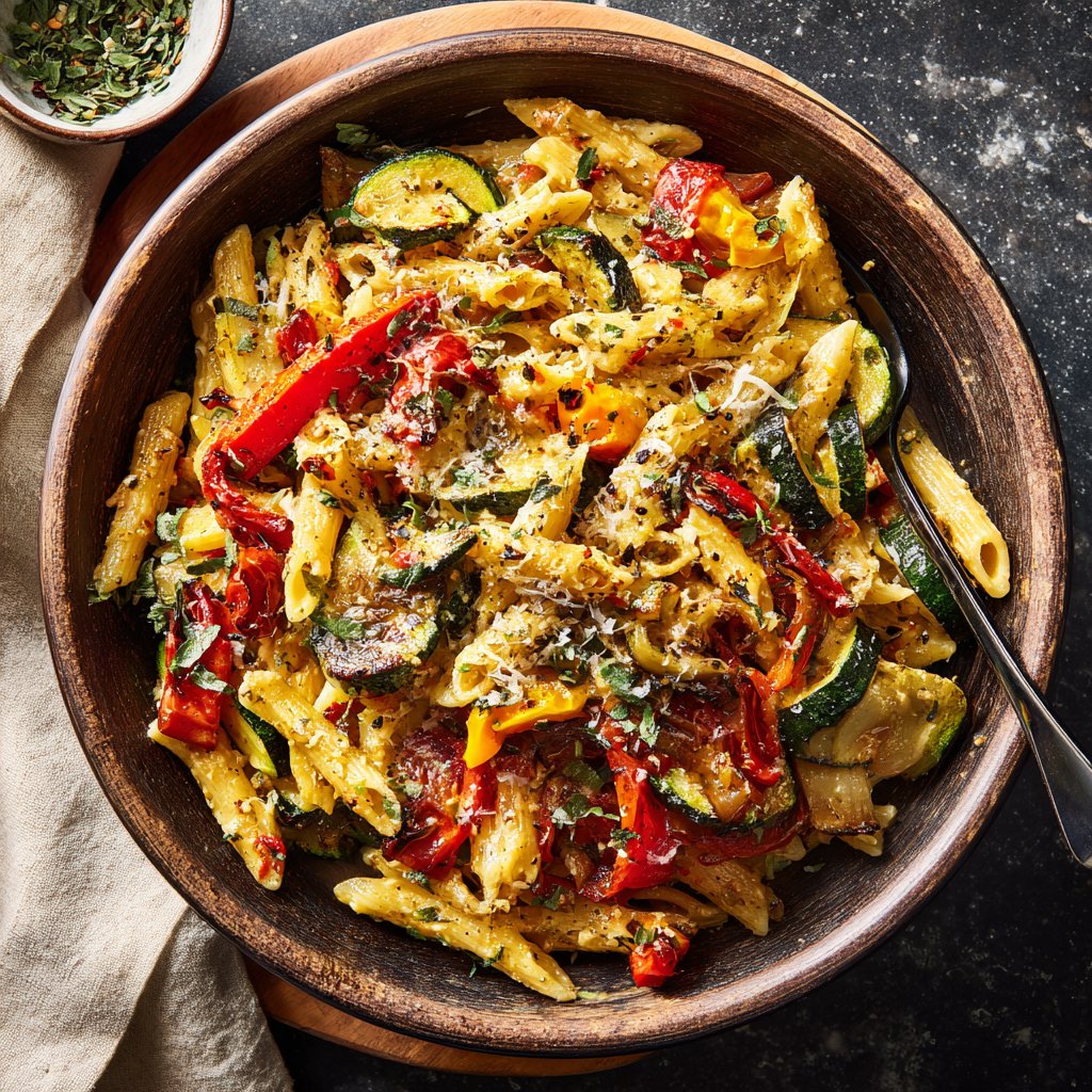 Herb Roasted Vegetable Pasta