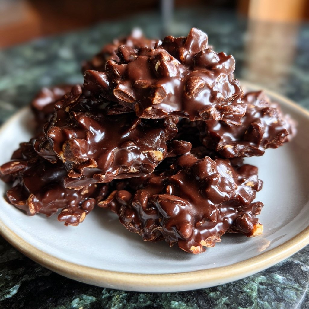 Chocolate Almond Clusters