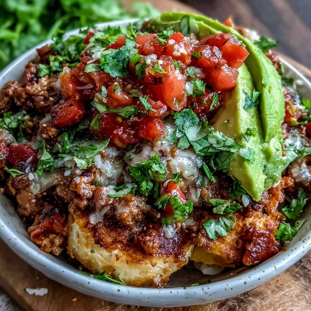Ground Turkey Taco Bowl