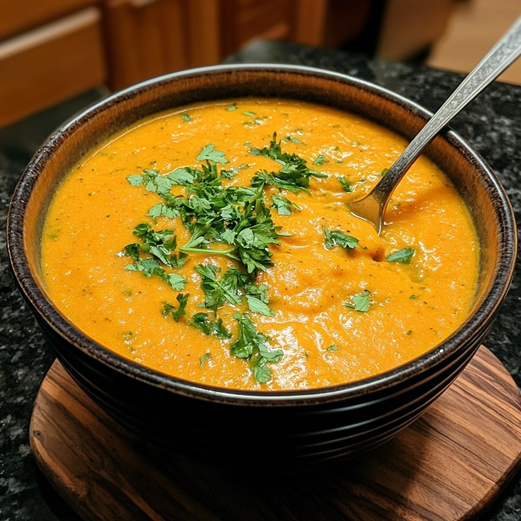 Squash Soup with Coconut Milk